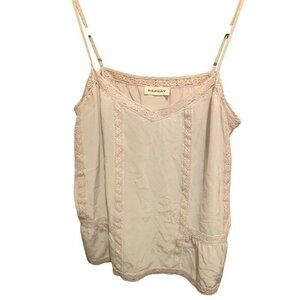 Repeat Women's‎ Lace-Trimmed 1--% Silk Camisole Top Size 36